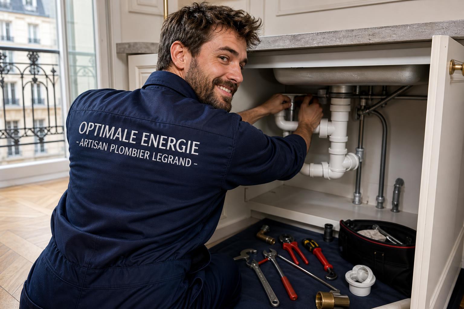 Plombier Optimale Énergie — sanibroyeur Paris 4e 75004