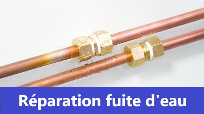 Plombier reparation fuite d'eau paris 17