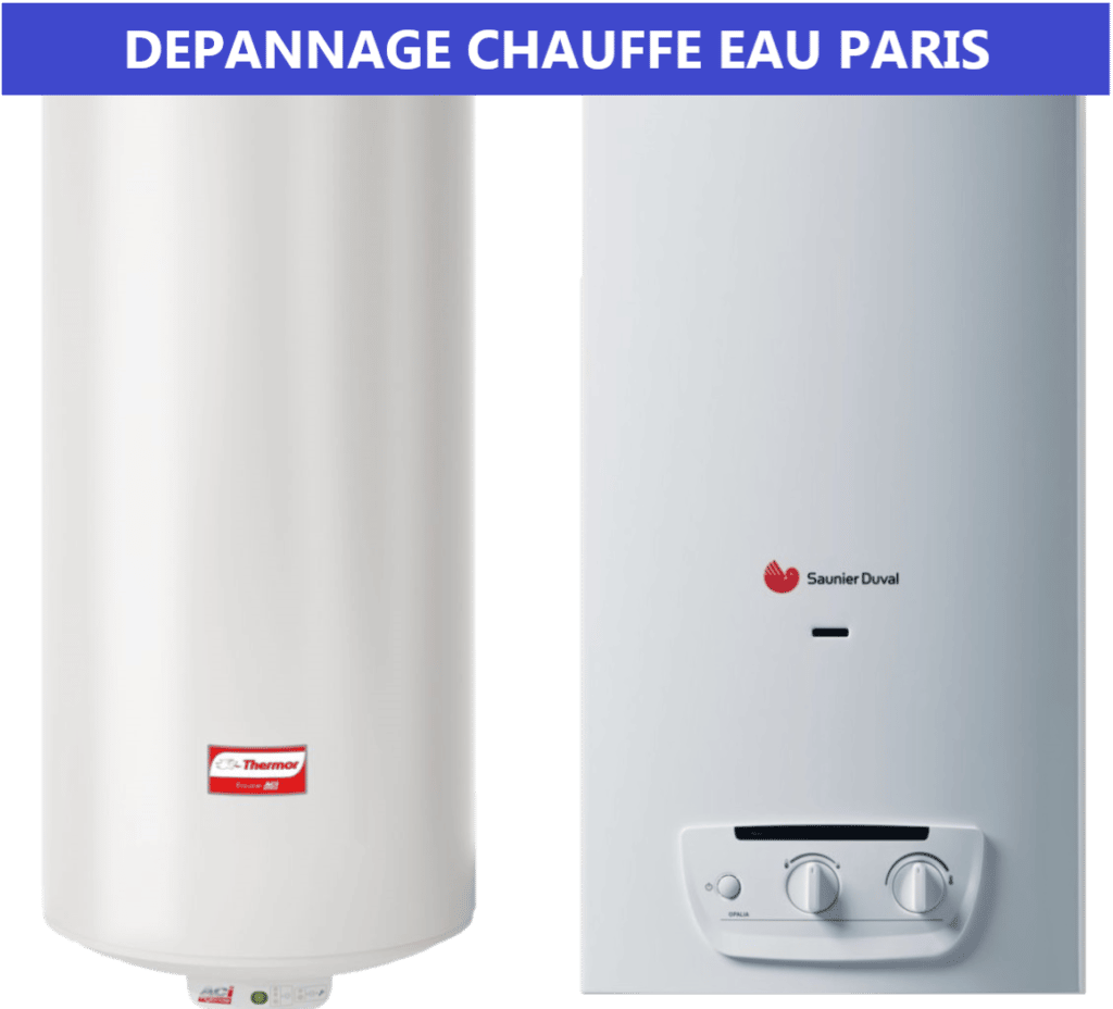 depannage chauffe eau paris