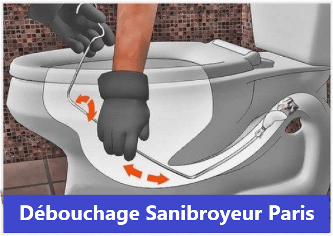 débouchage sanibroyeur paris