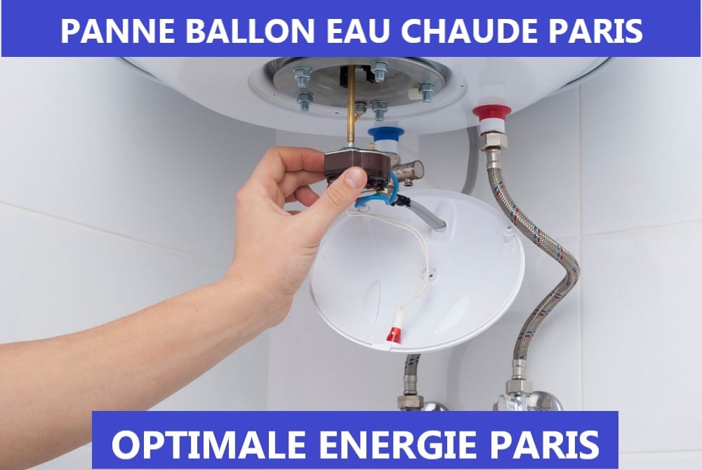 panne ballon eau chaude